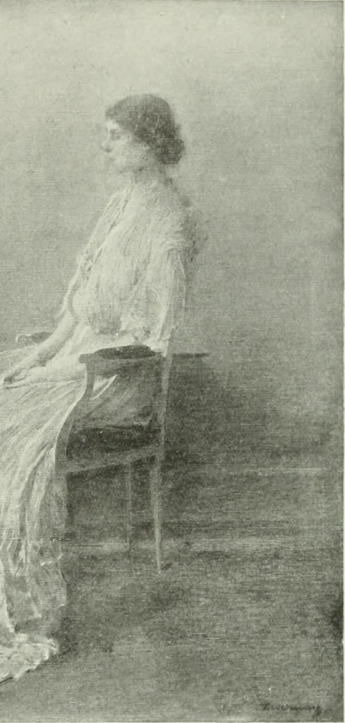 An illustration from Studio international, 1893, leaf 298