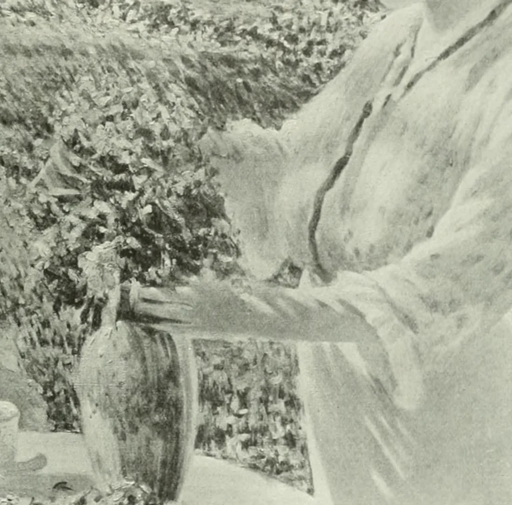 An illustration from Studio international, 1893, leaf 302