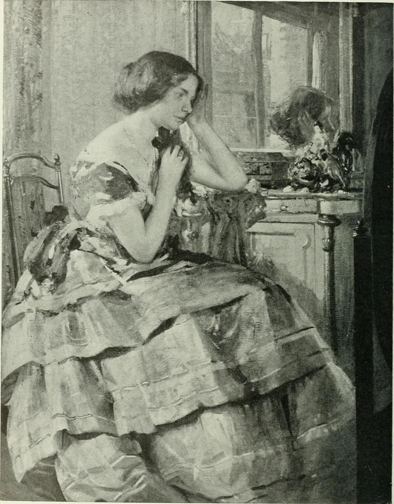 An illustration from Studio international, 1893, leaf 303