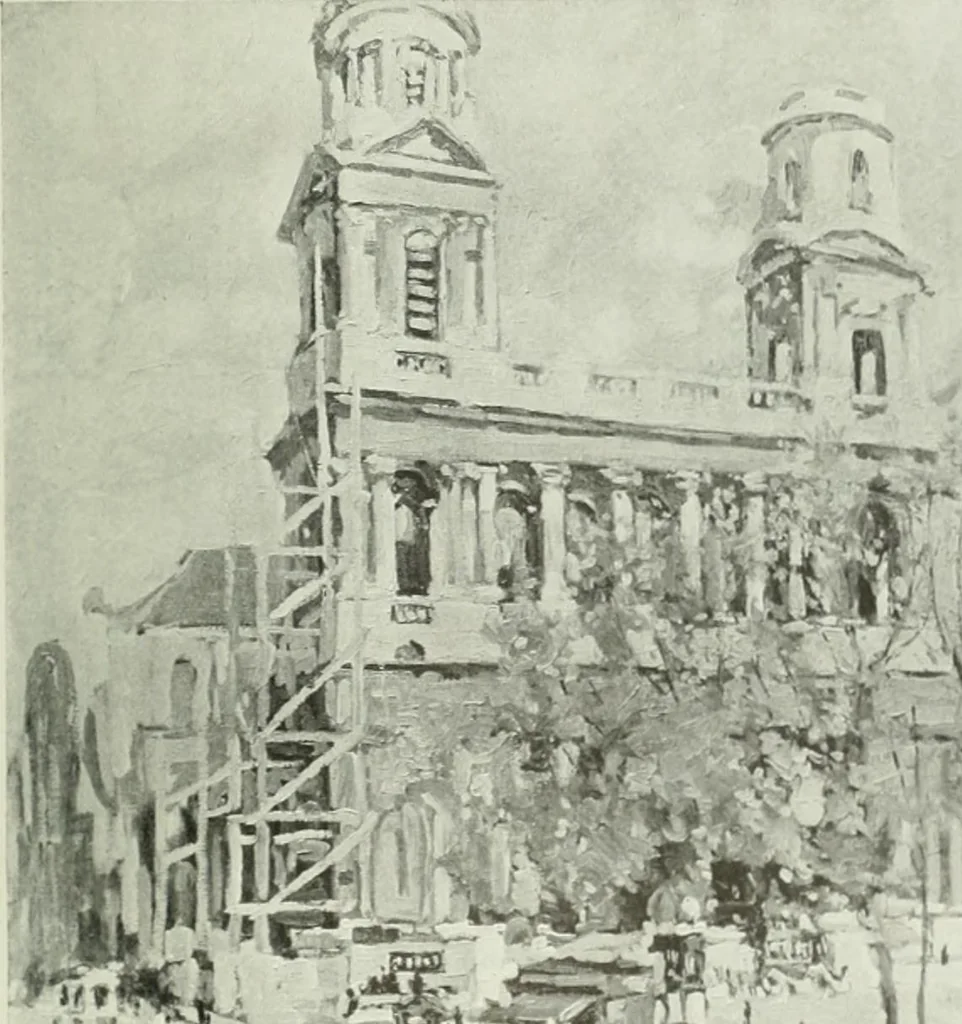 An illustration from Studio international, 1893, leaf 304