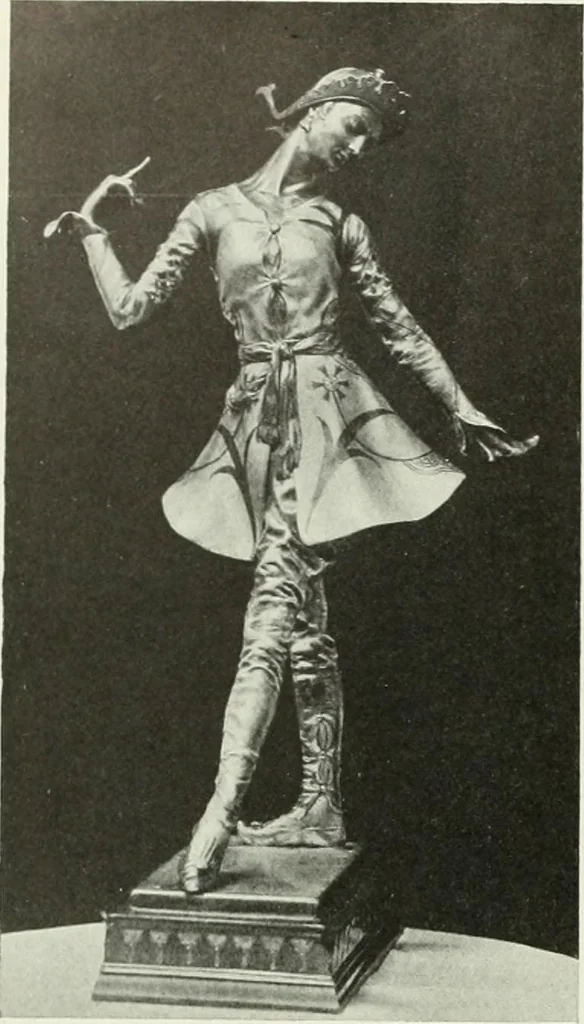 An illustration from Studio international, 1893, leaf 307
