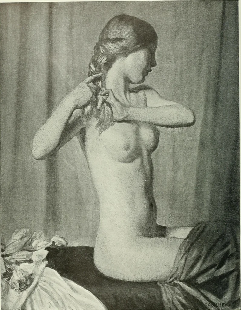 An illustration from Studio international, 1893, leaf 31