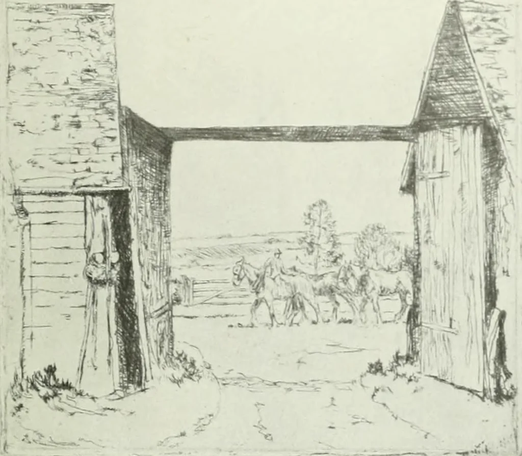 An illustration from Studio international, 1893, leaf 310