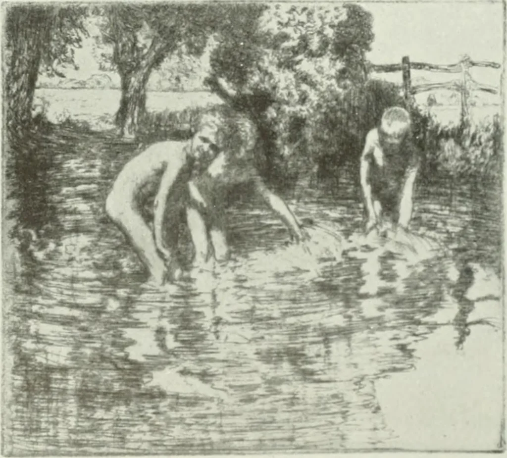 An illustration from Studio international, 1893, leaf 310