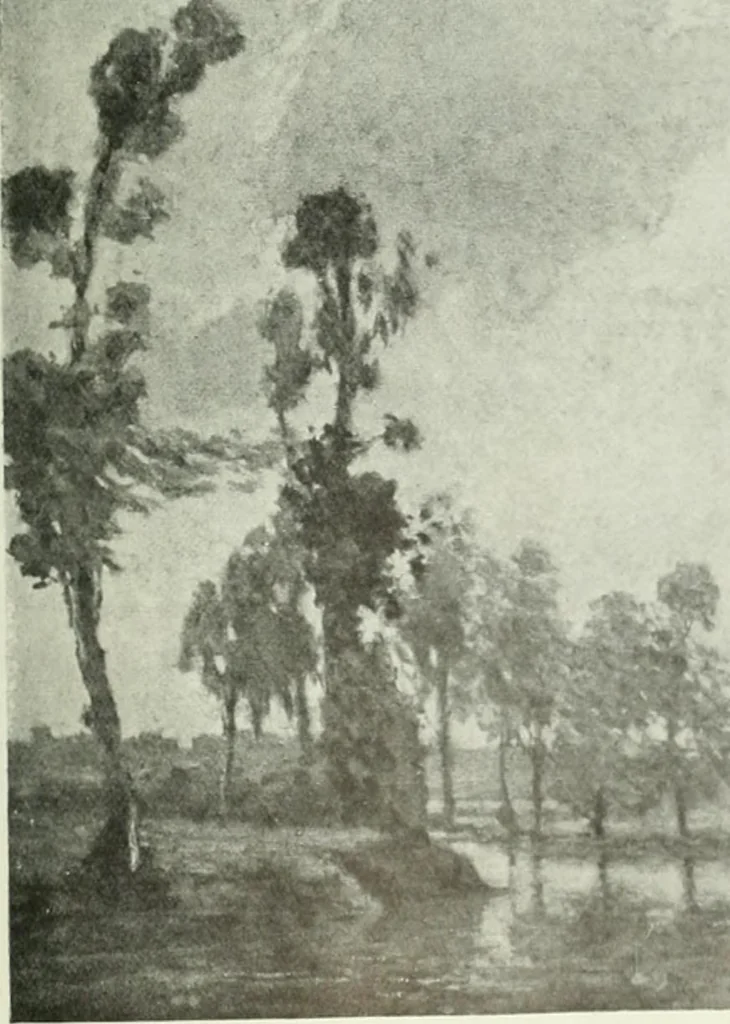 An illustration from Studio international, 1893, leaf 316
