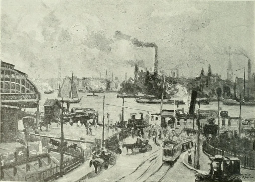 An illustration from Studio international, 1893, leaf 319