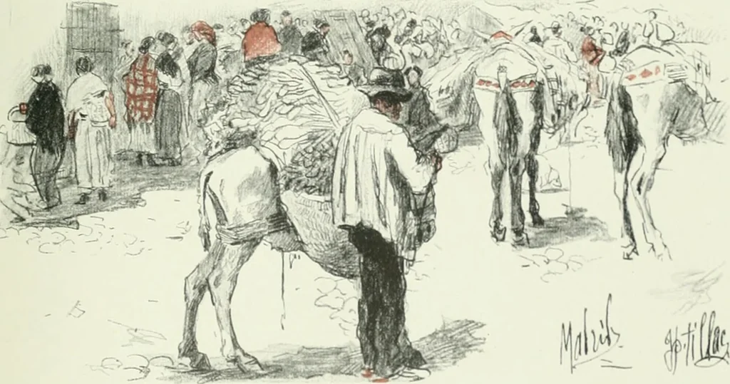An illustration from Studio international, 1893, leaf 322