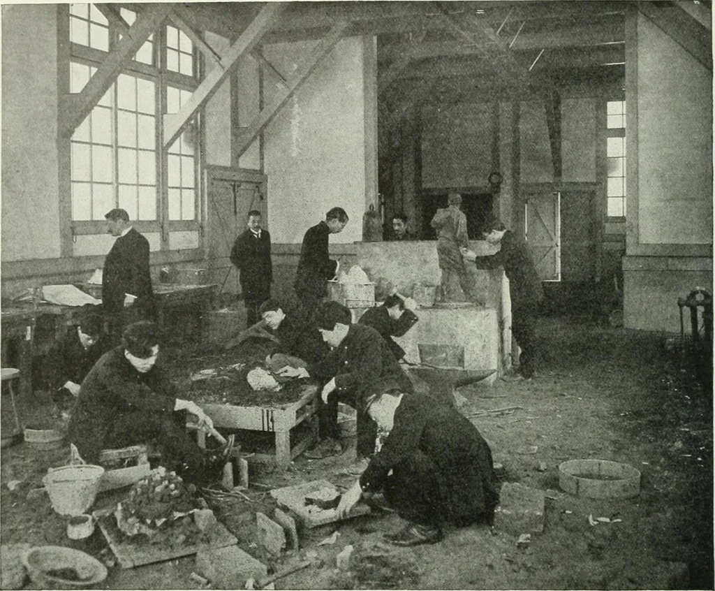 An illustration from Studio international, 1893, leaf 329