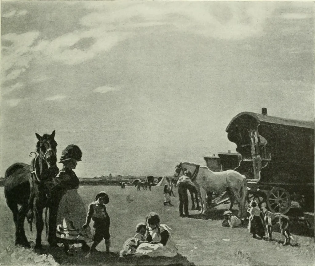 An illustration from Studio international, 1893, leaf 36