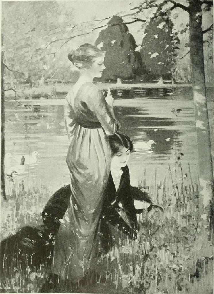 An illustration from Studio international, 1893, leaf 37