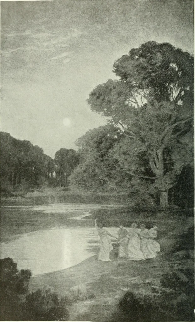 An illustration from Studio international, 1893, leaf 55