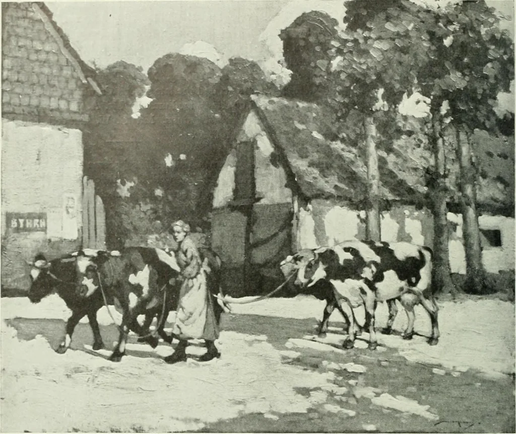 An illustration from Studio international, 1893, leaf 67