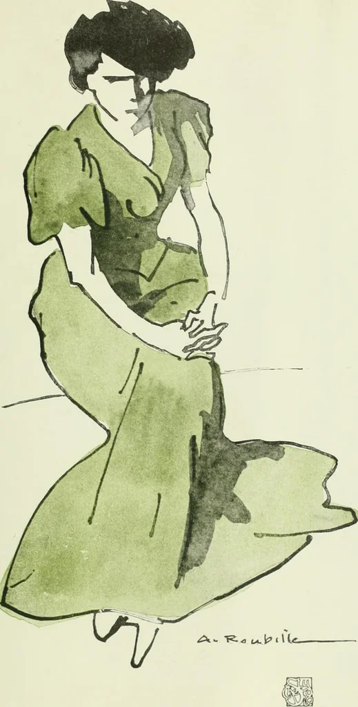 An illustration from Studio international, 1893, leaf 74