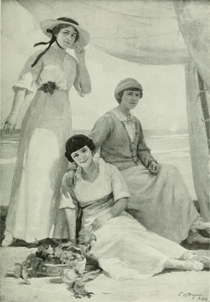 An illustration from Studio international, 1893, leaf 76