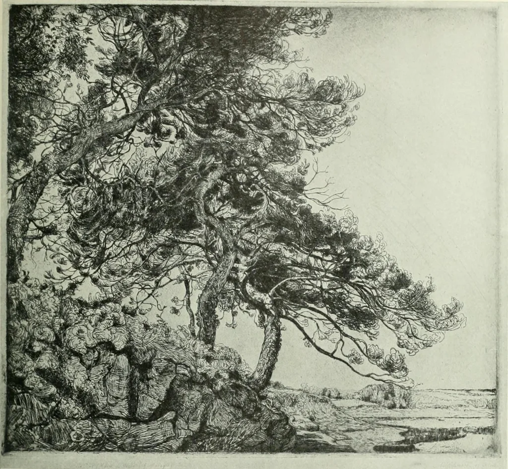 An illustration from Studio international, 1893, leaf 80