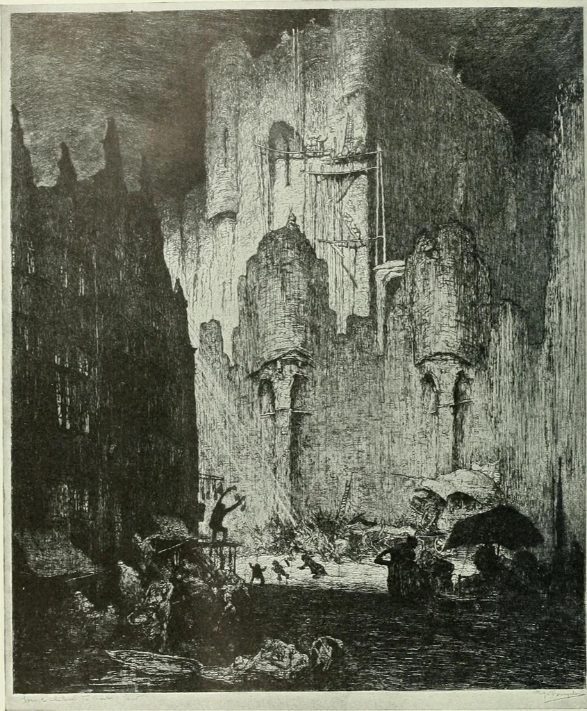 An illustration from Studio international, 1893, leaf 81