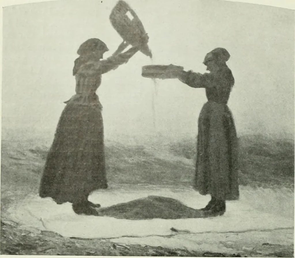 An illustration from Studio international, 1893, leaf 83