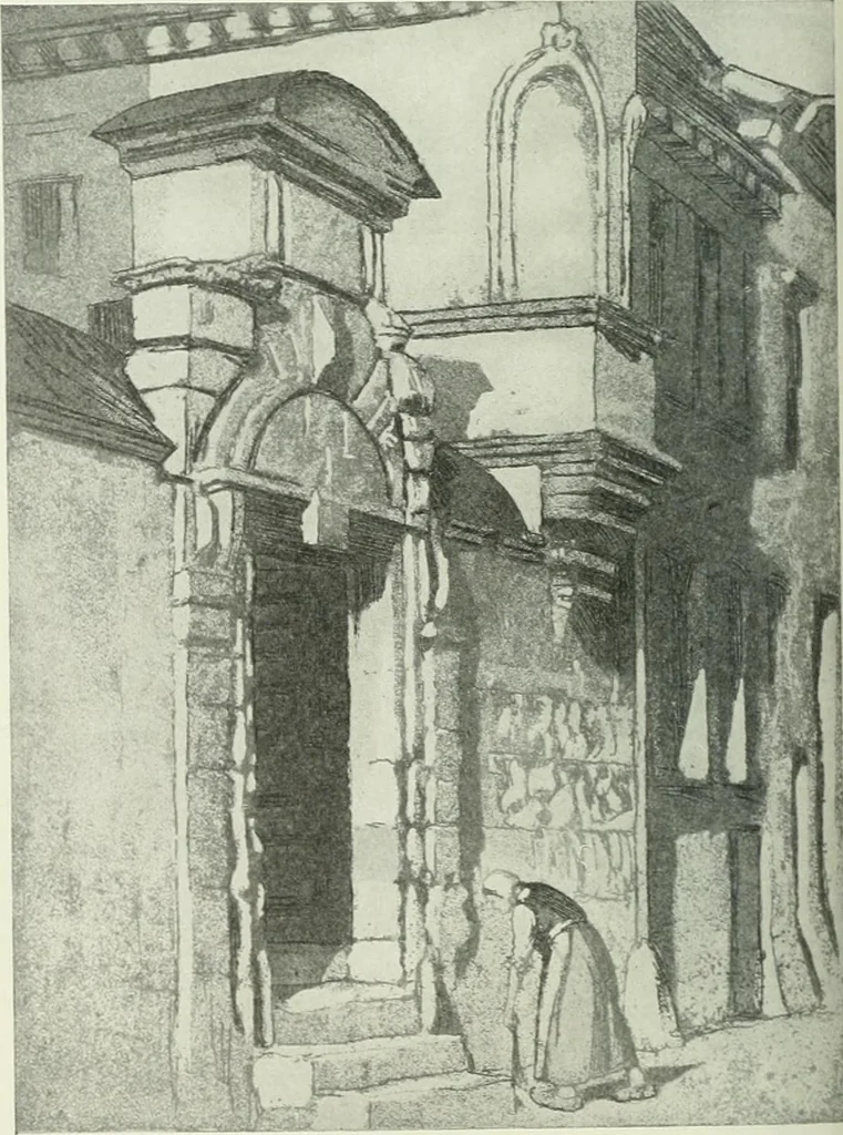 An illustration from Studio international, 1893, leaf 95
