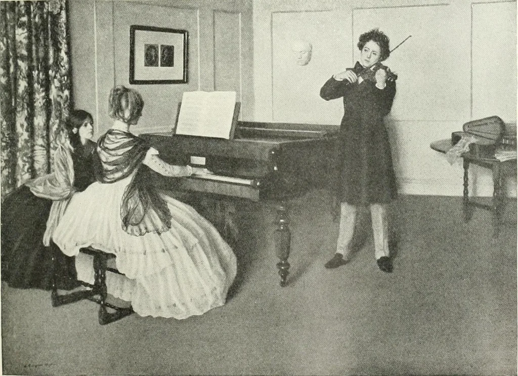 An illustration from Studio international, 1893, leaf 10