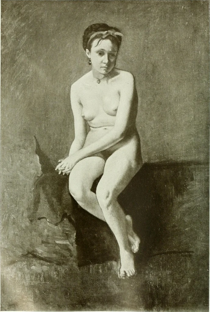 An illustration from Studio international, 1893, leaf 101