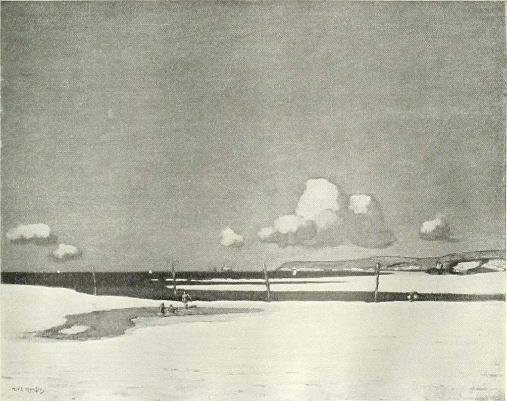 An illustration from Studio international, 1893, leaf 106