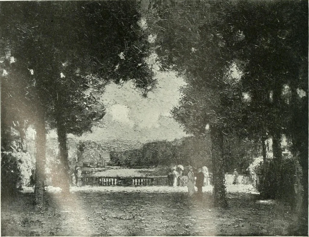 An illustration from Studio international, 1893, leaf 107