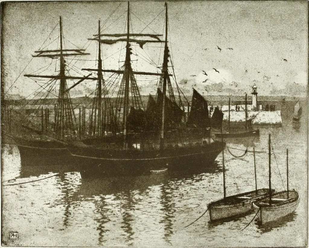 An illustration from Studio international, 1893, leaf 108