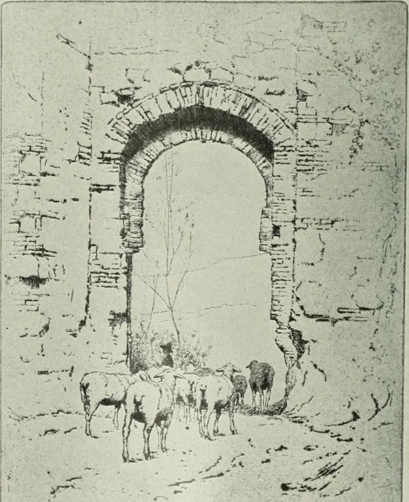 An illustration from Studio international, 1893, leaf 115