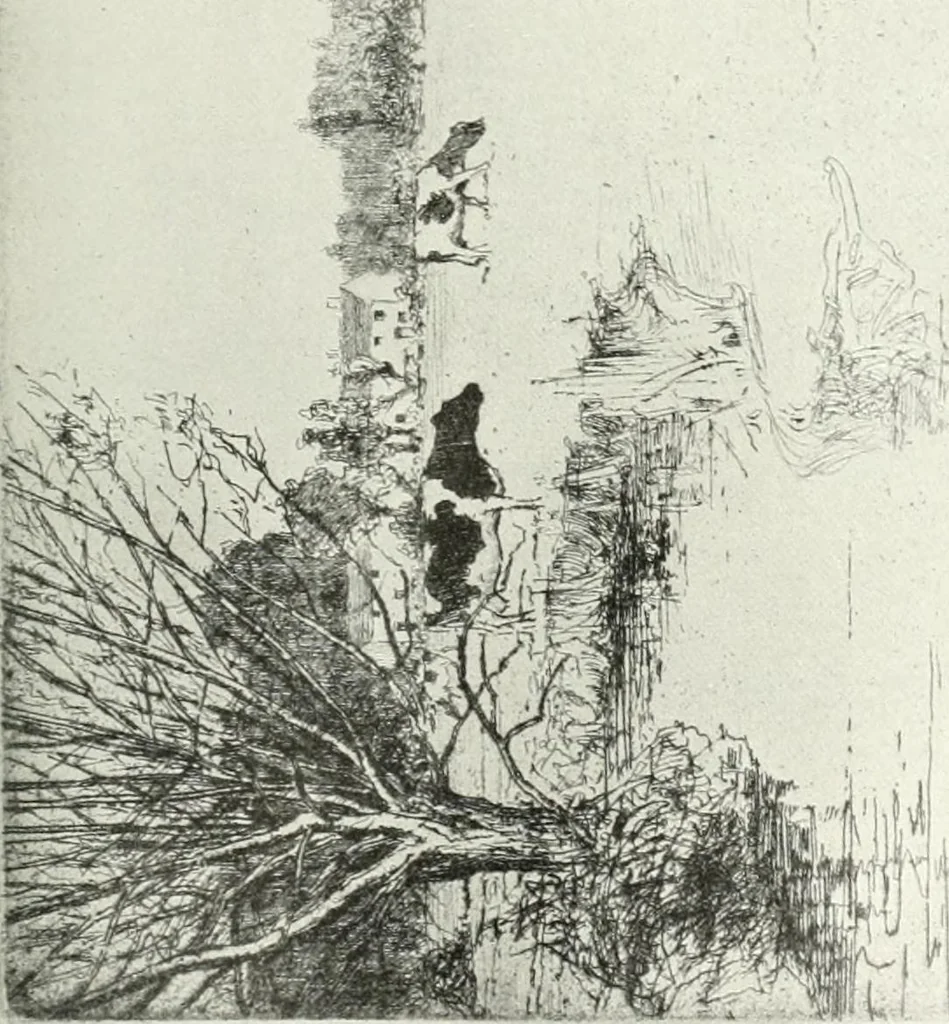 An illustration from Studio international, 1893, leaf 118