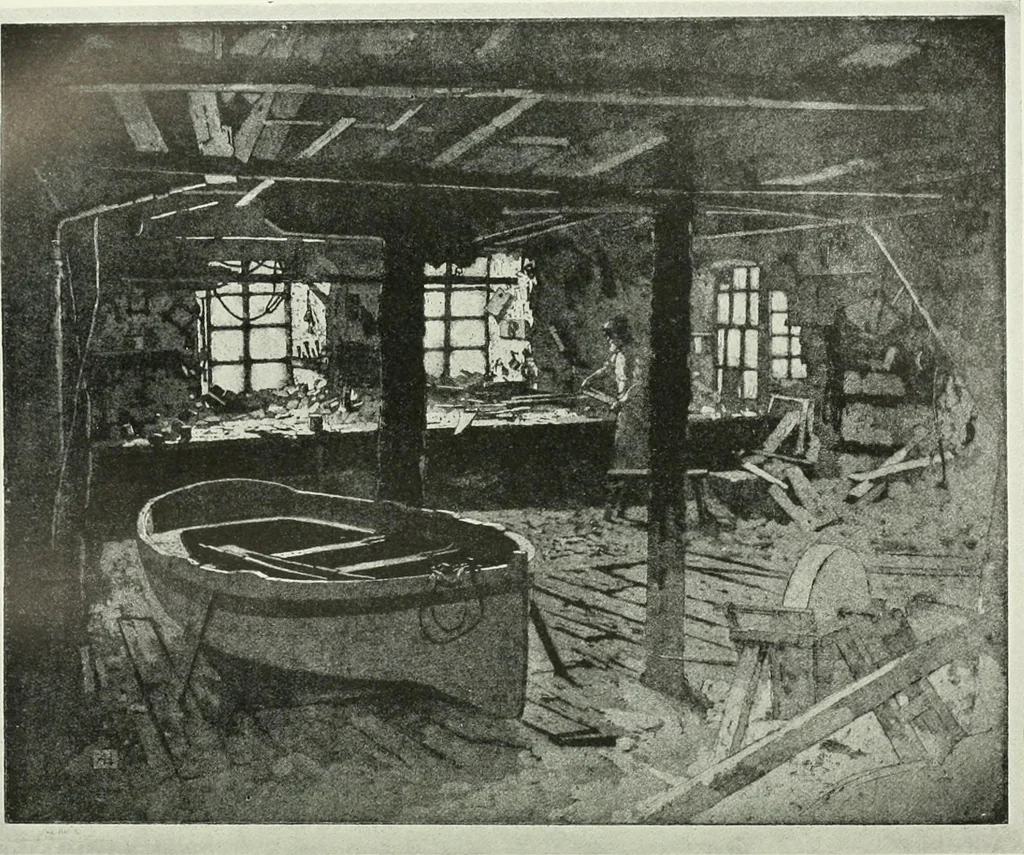 An illustration from Studio international, 1893, leaf 125