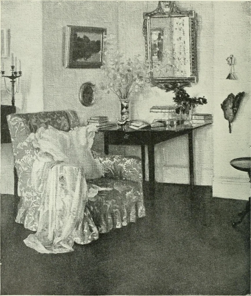 An illustration from Studio international, 1893, leaf 13