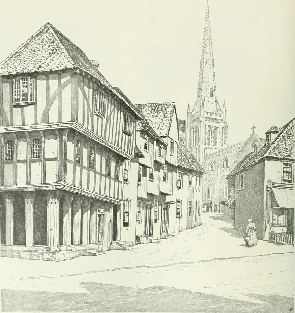 An illustration from Studio international, 1893, leaf 133
