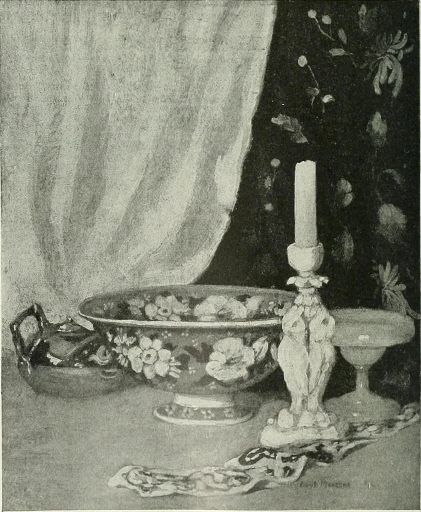 An illustration from Studio international, 1893, leaf 137
