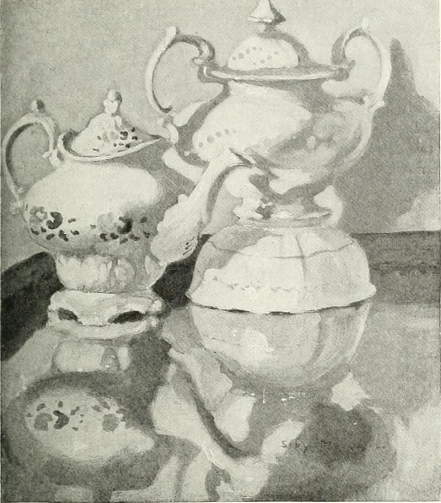 An illustration from Studio international, 1893, leaf 142