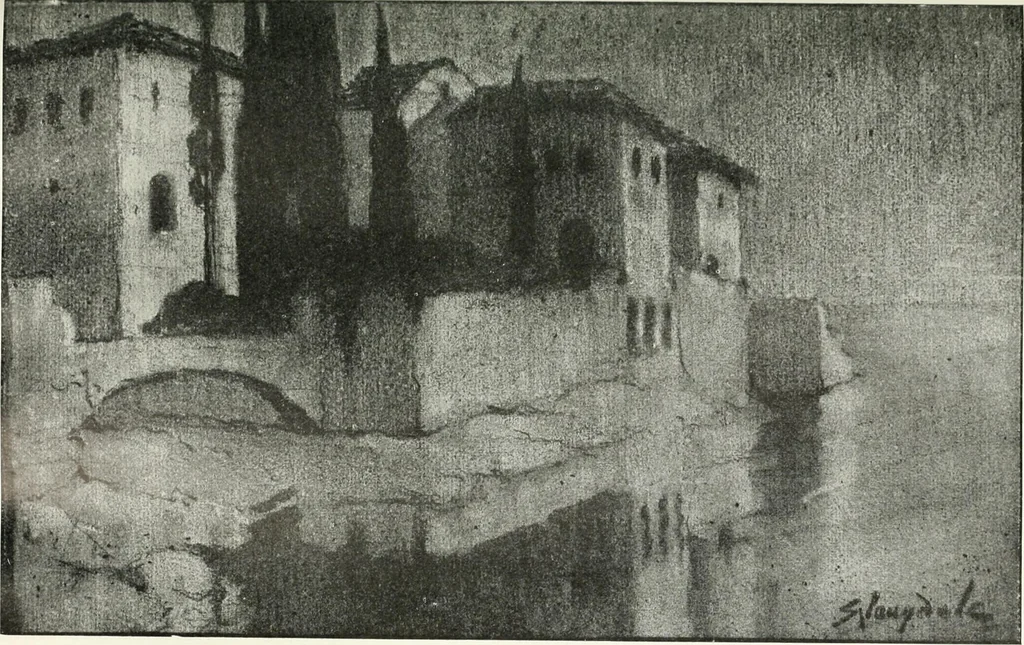 An illustration from Studio international, 1893, leaf 144