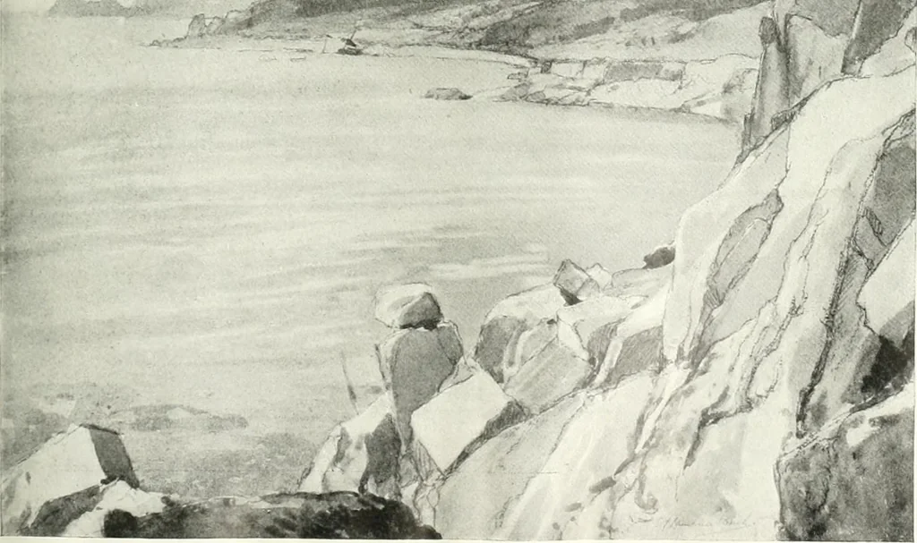 An illustration from Studio international, 1893, leaf 176