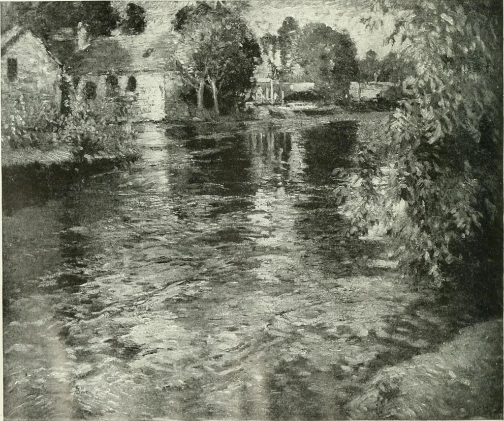 An illustration from Studio international, 1893, leaf 177