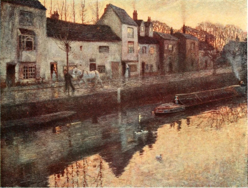 An illustration from Studio international, 1893, leaf 18