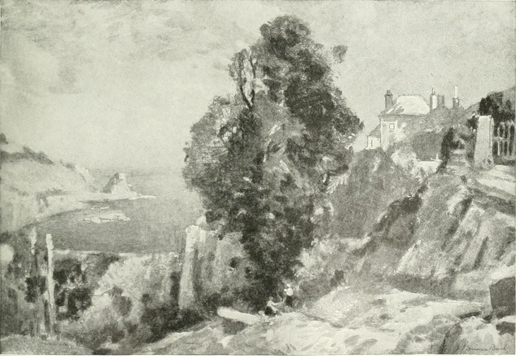 An illustration from Studio international, 1893, leaf 180