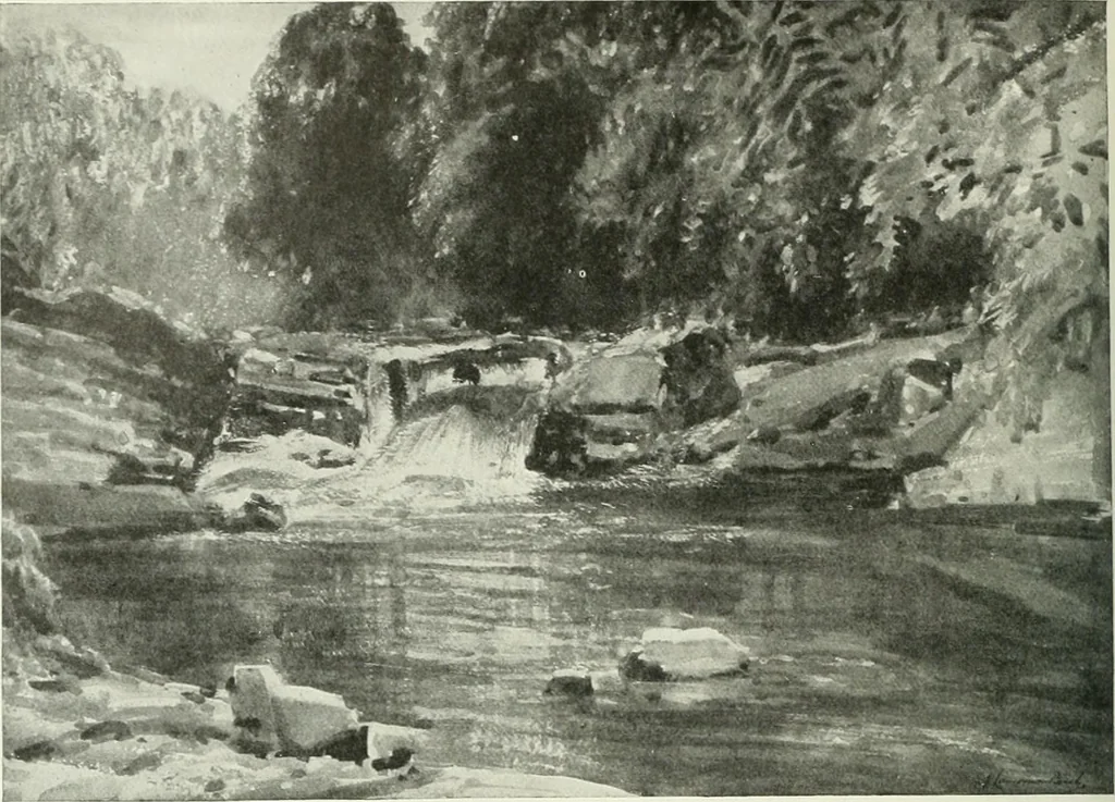 An illustration from Studio international, 1893, leaf 181