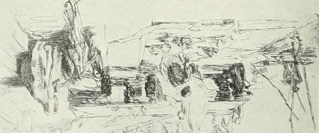 An illustration from Studio international, 1893, leaf 192