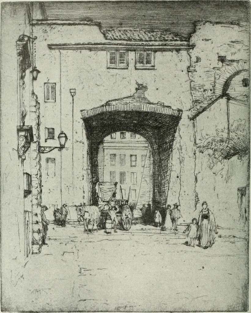 An illustration from Studio international, 1893, leaf 193