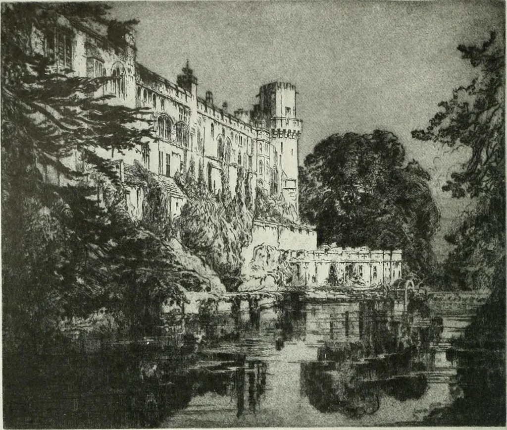 An illustration from Studio international, 1893, leaf 195