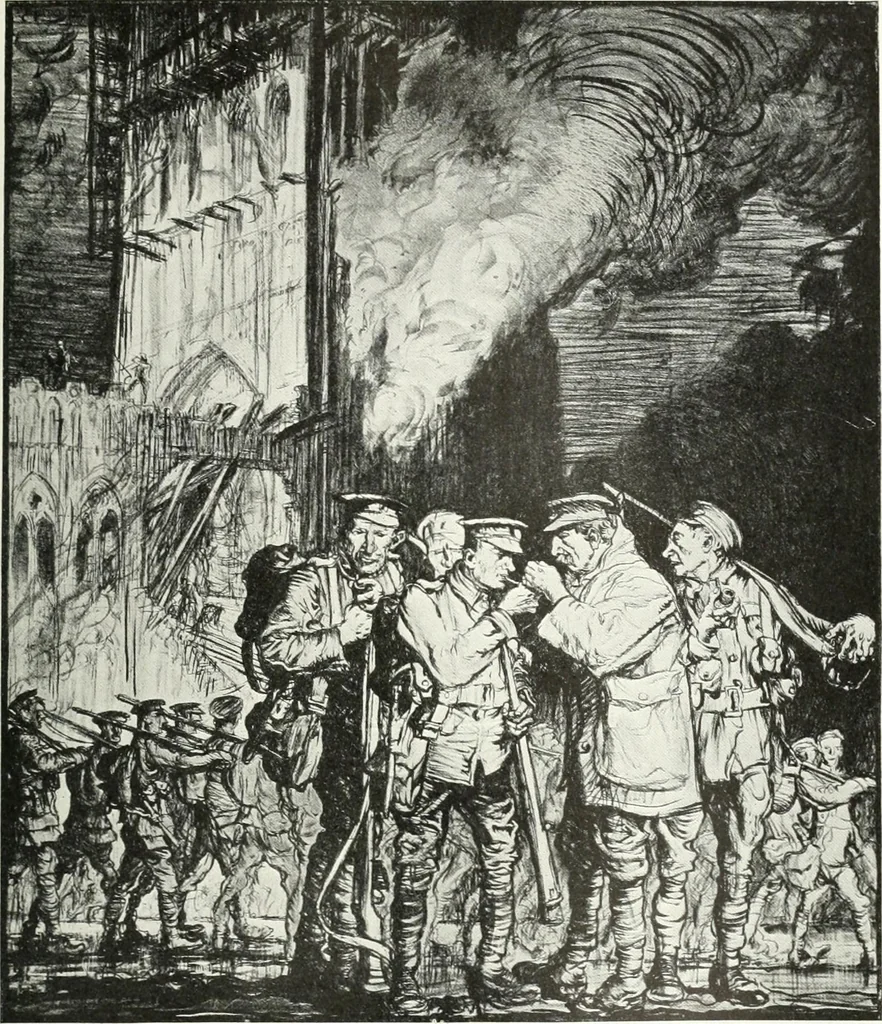 An illustration from Studio international, 1893, leaf 206