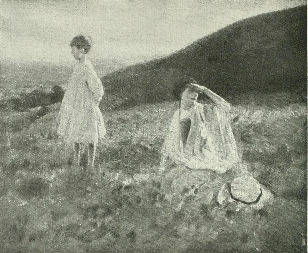 An illustration from Studio international, 1893, leaf 21