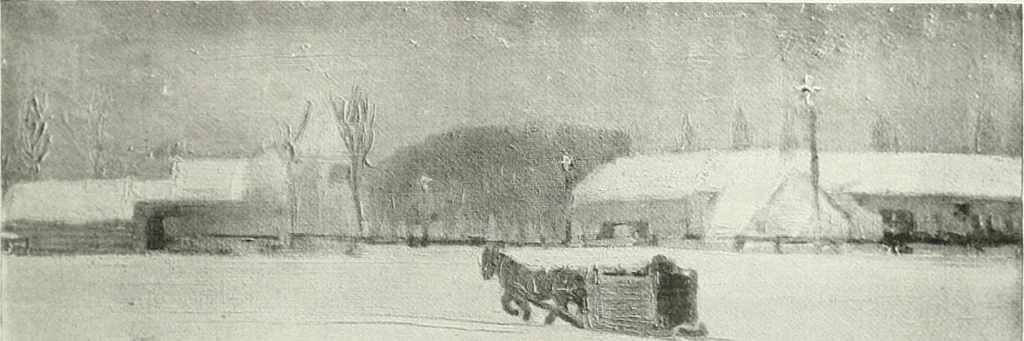 An illustration from Studio international, 1893, leaf 218