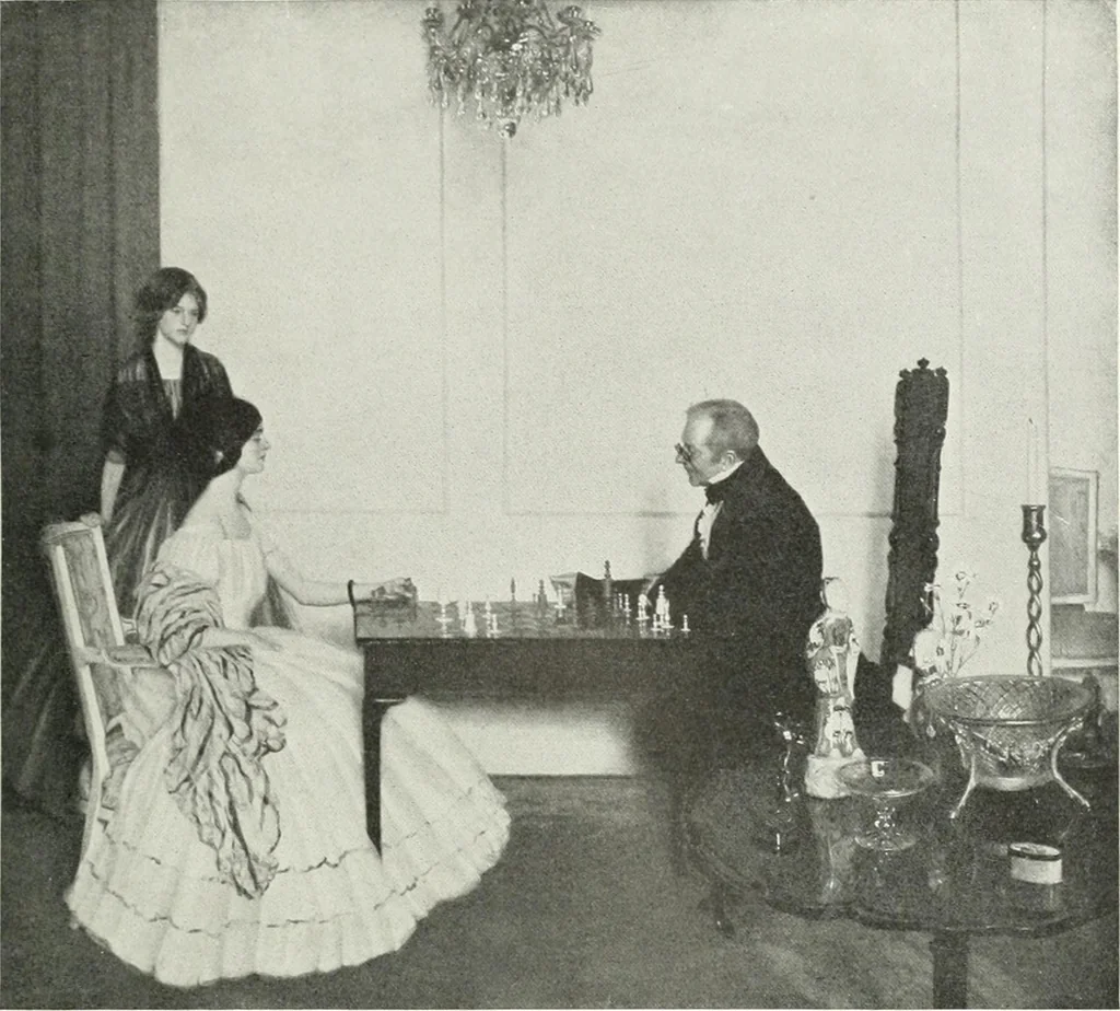 An illustration from Studio international, 1893, leaf 22
