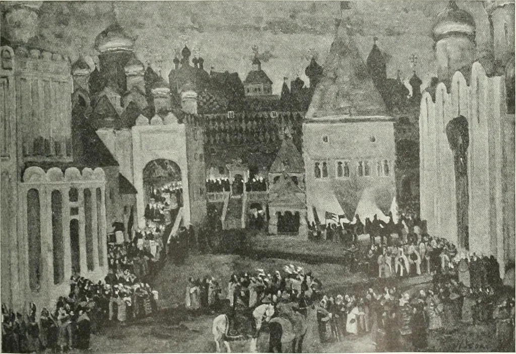 An illustration from Studio international, 1893, leaf 220
