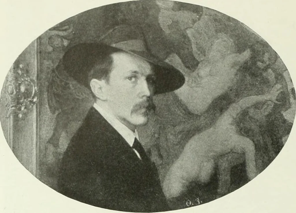 An illustration from Studio international, 1893, leaf 221