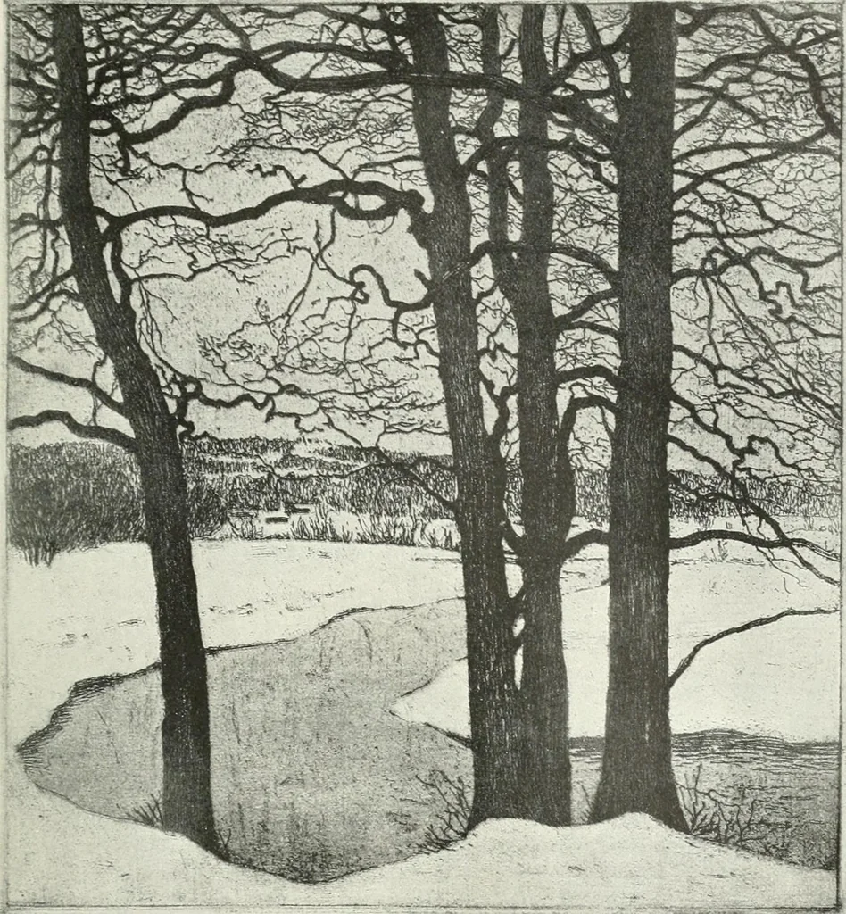 An illustration from Studio international, 1893, leaf 222